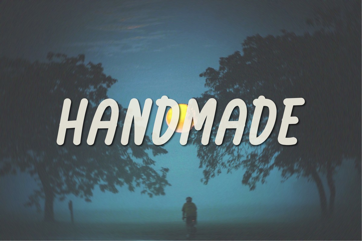 Schriftart Handmade