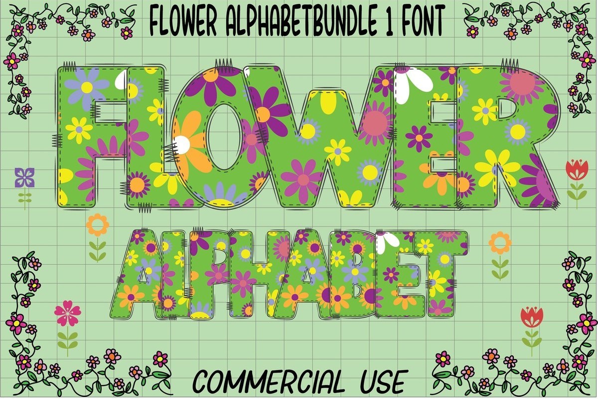 Flower Alphabet