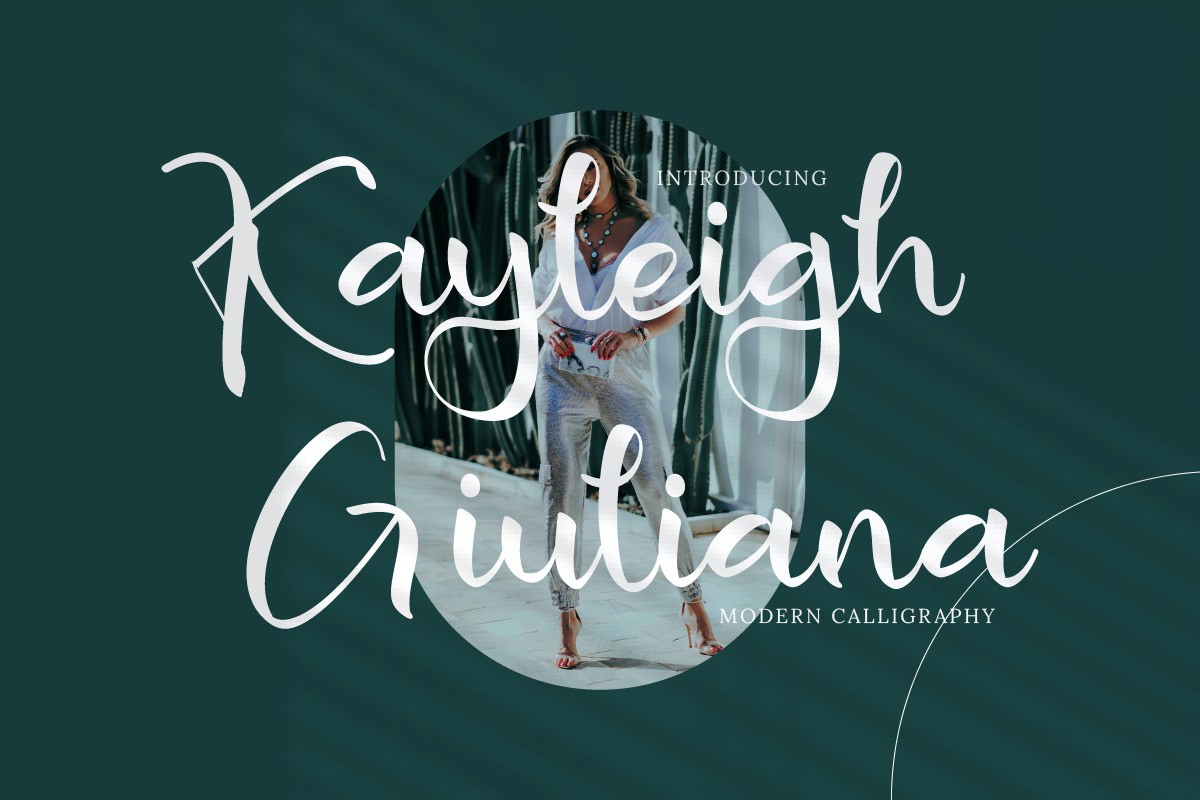 Schriftart Kayleigh Giuliana