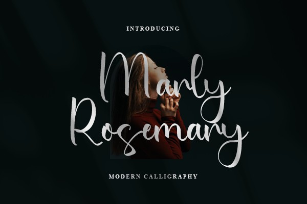 Schriftart Marly Rosemary