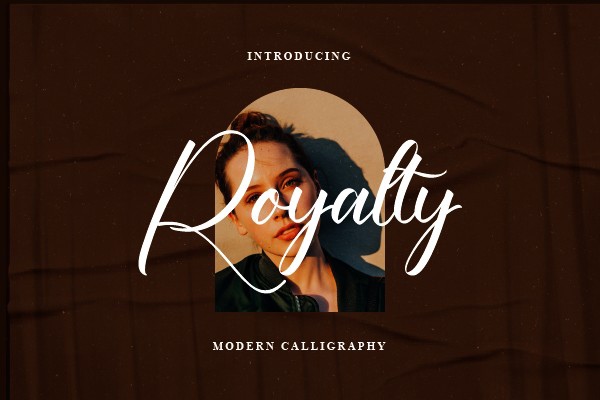 Schriftart Royalty