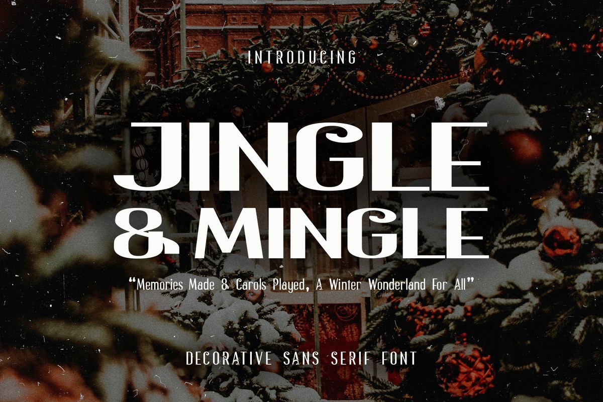 Schriftart CF Jingle & Mingle