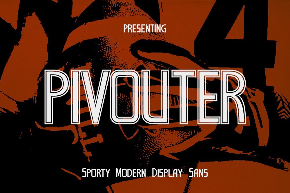 Schriftart CF Pivouter