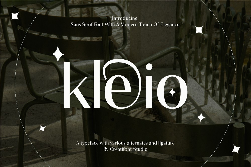 Schriftart Kleio