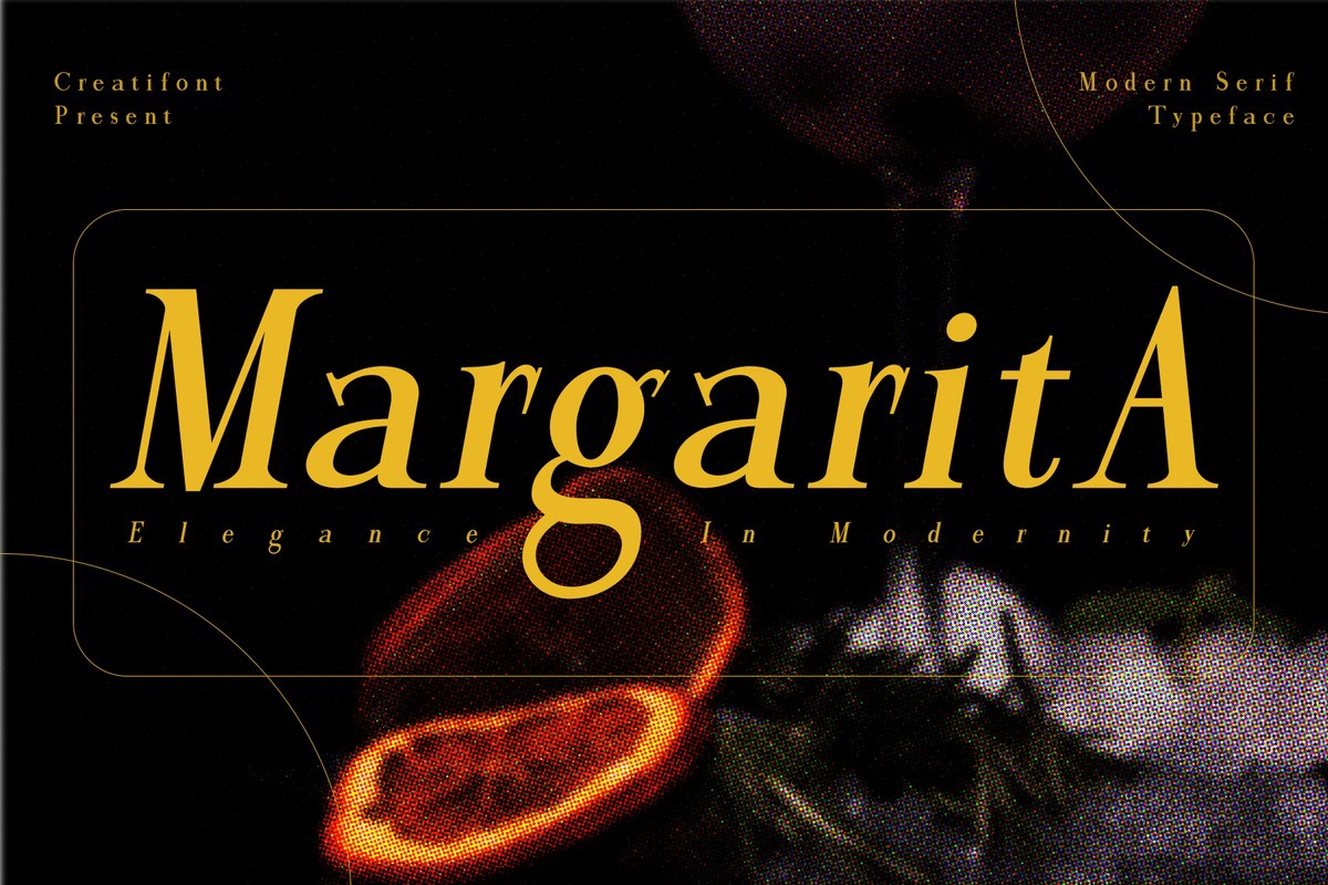 Schriftart Margarita