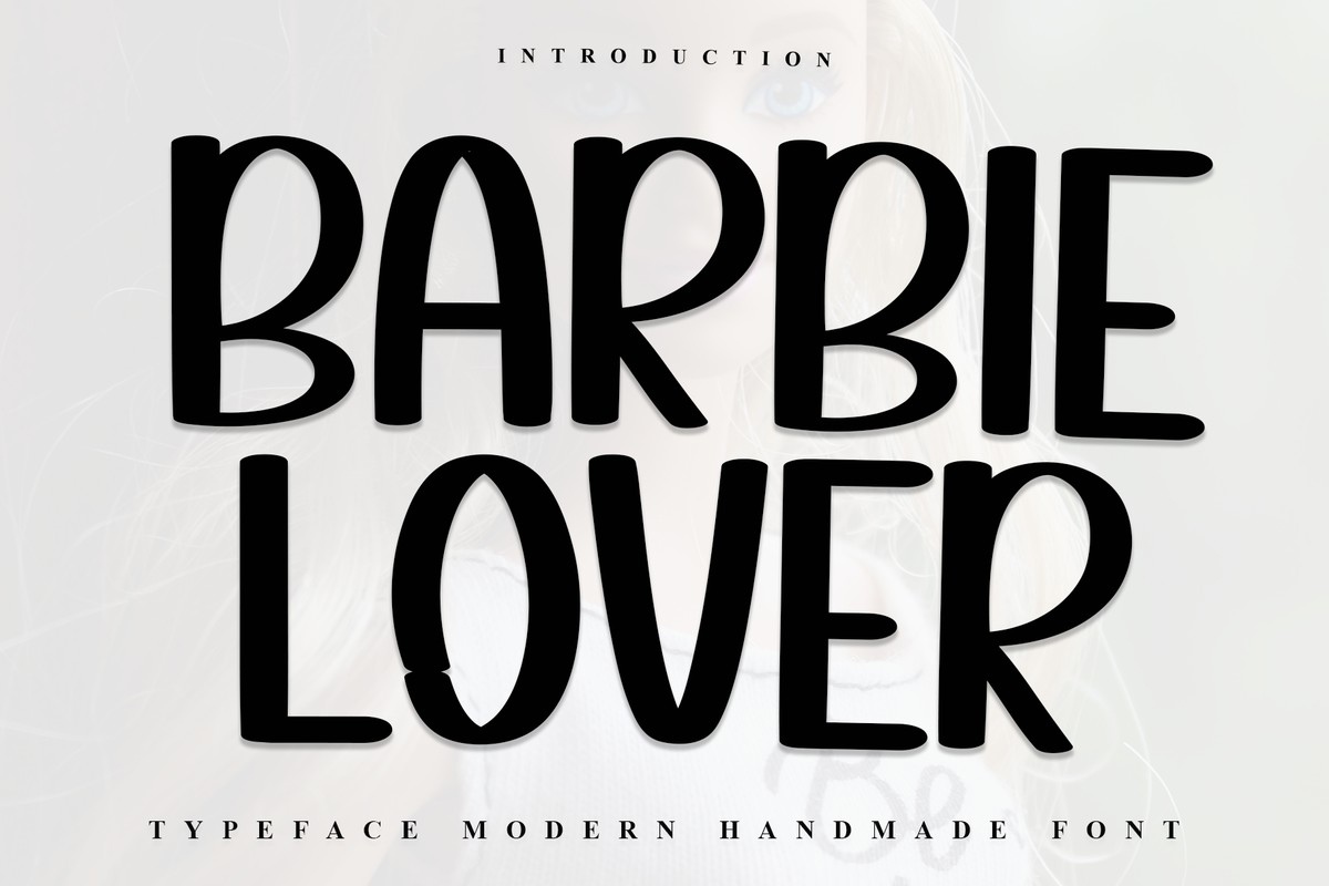 Schriftart Barbie Lover