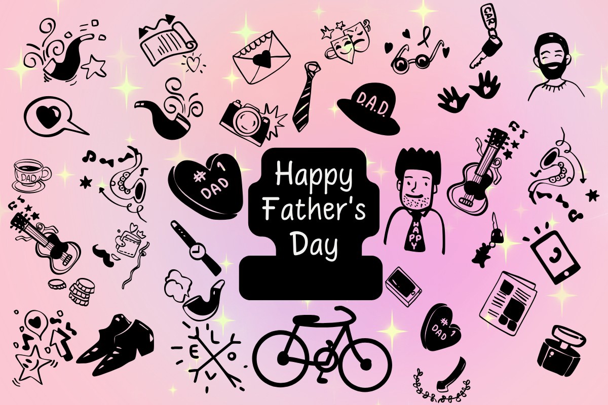 Schriftart Happy Fathers Day