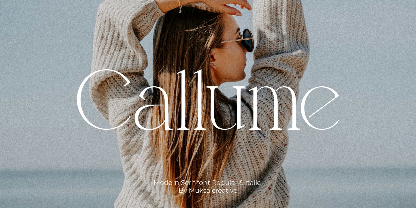 Schriftart Callume