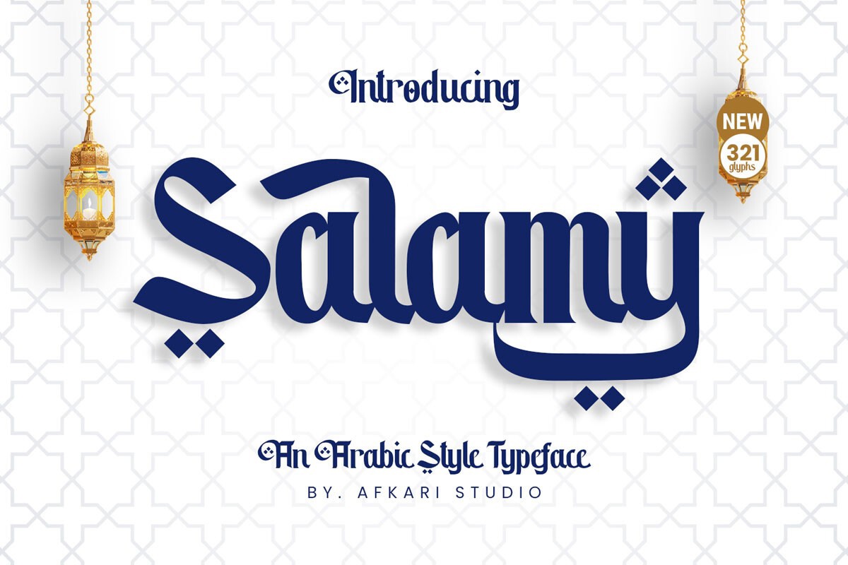 Schriftart Salamy