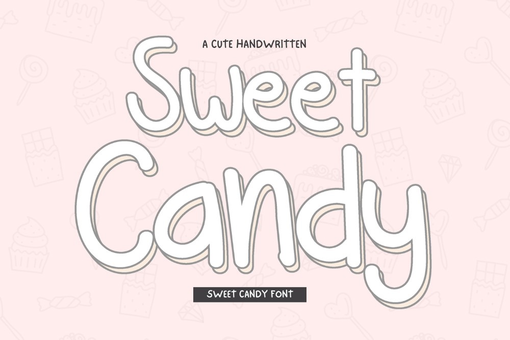 Schriftart Sweet Candy