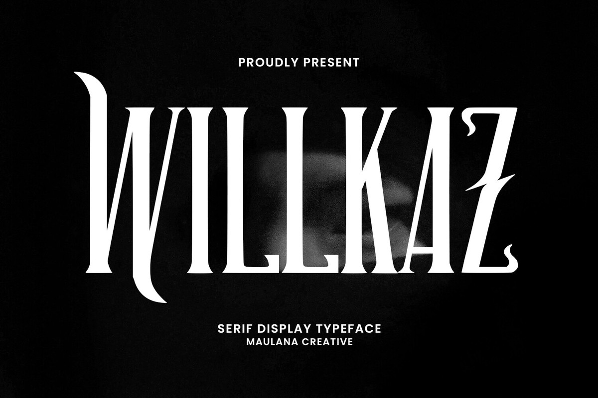 Schriftart Willkaz