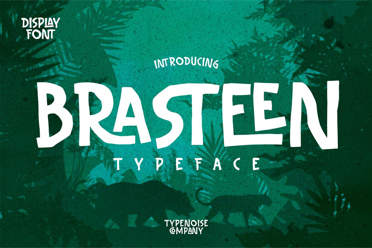 Schriftart Brasteen