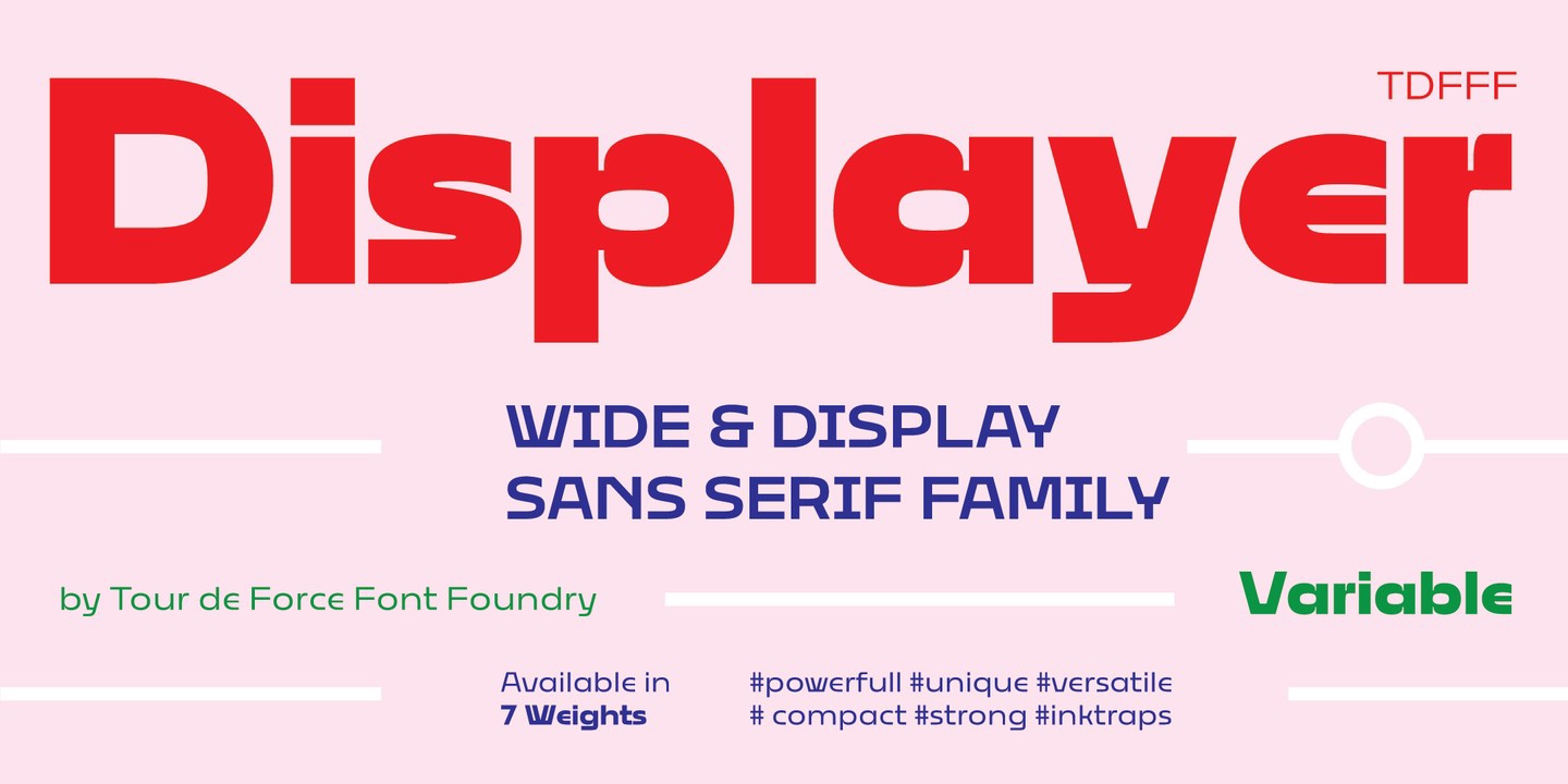 Schriftart Displayer