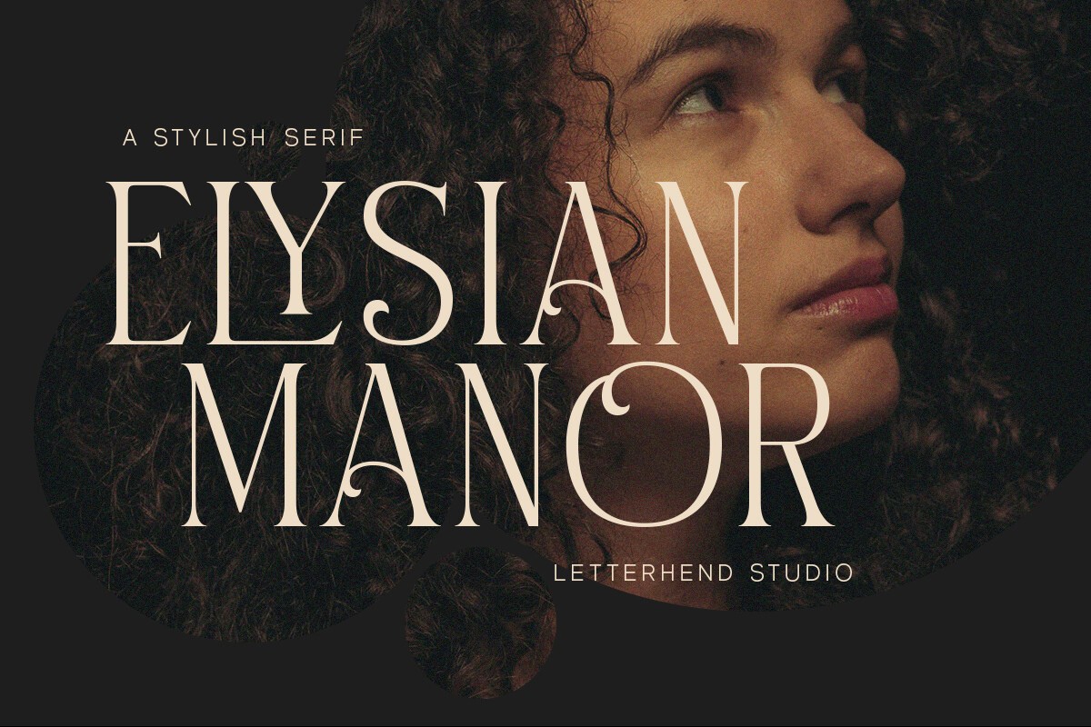 Schriftart Elysian Manor