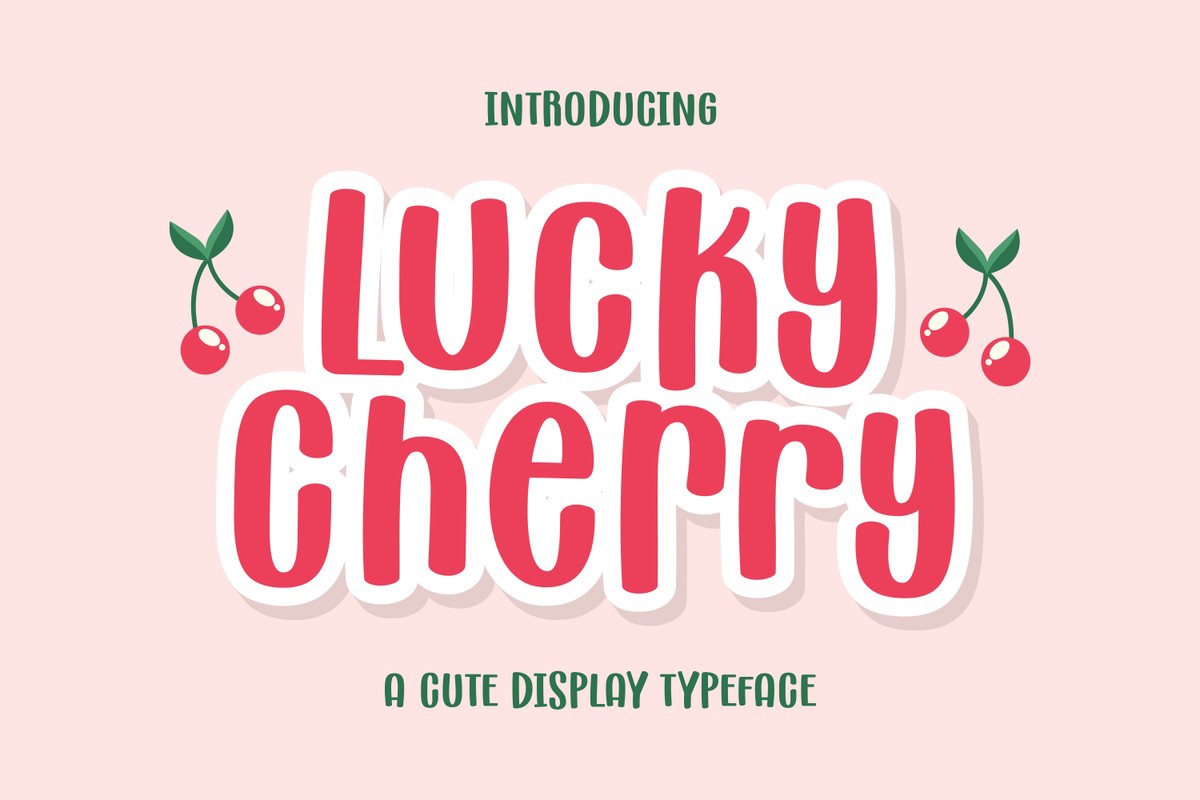 Schriftart Lucky Cherry