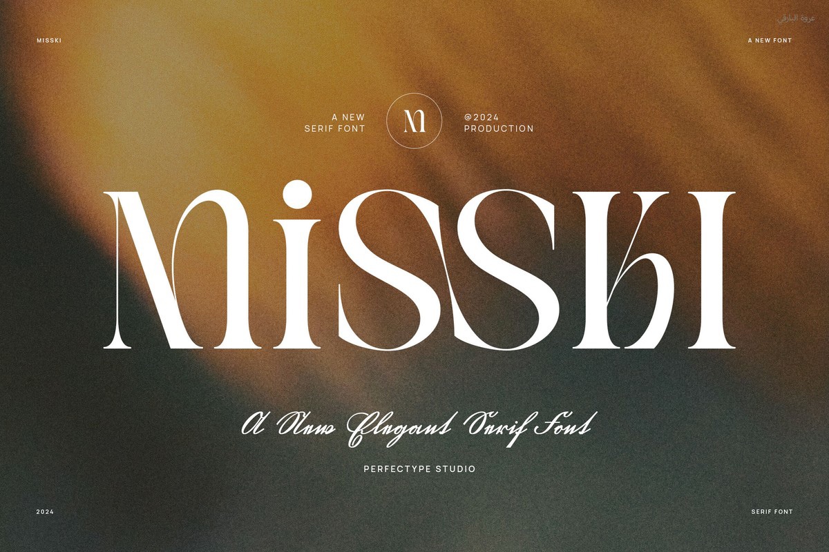 Schriftart Misski