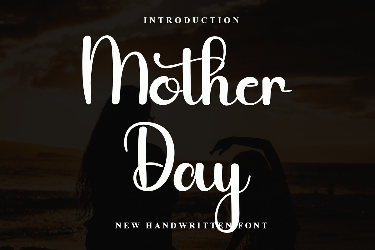 Schriftart Mother Day