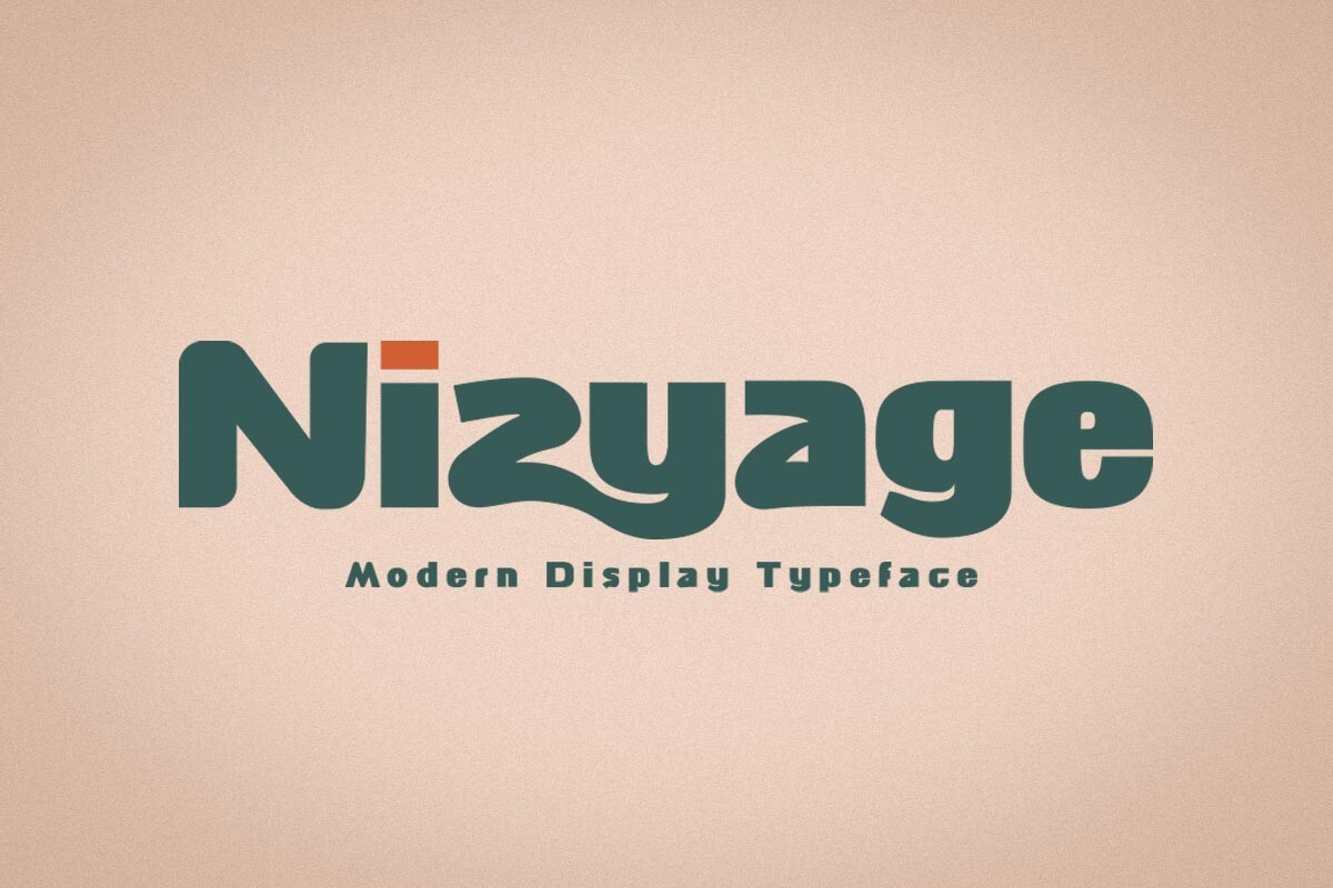 Schriftart Nizyage