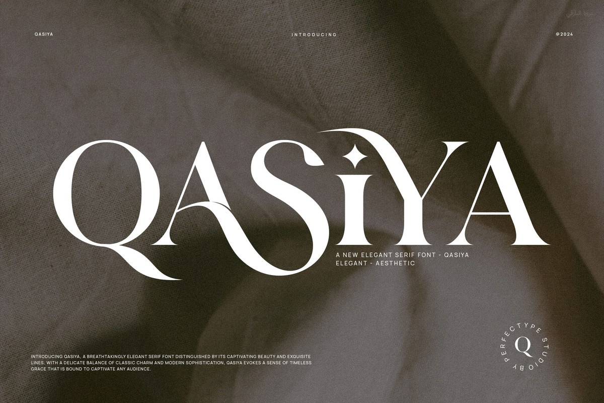 Schriftart Qasiya