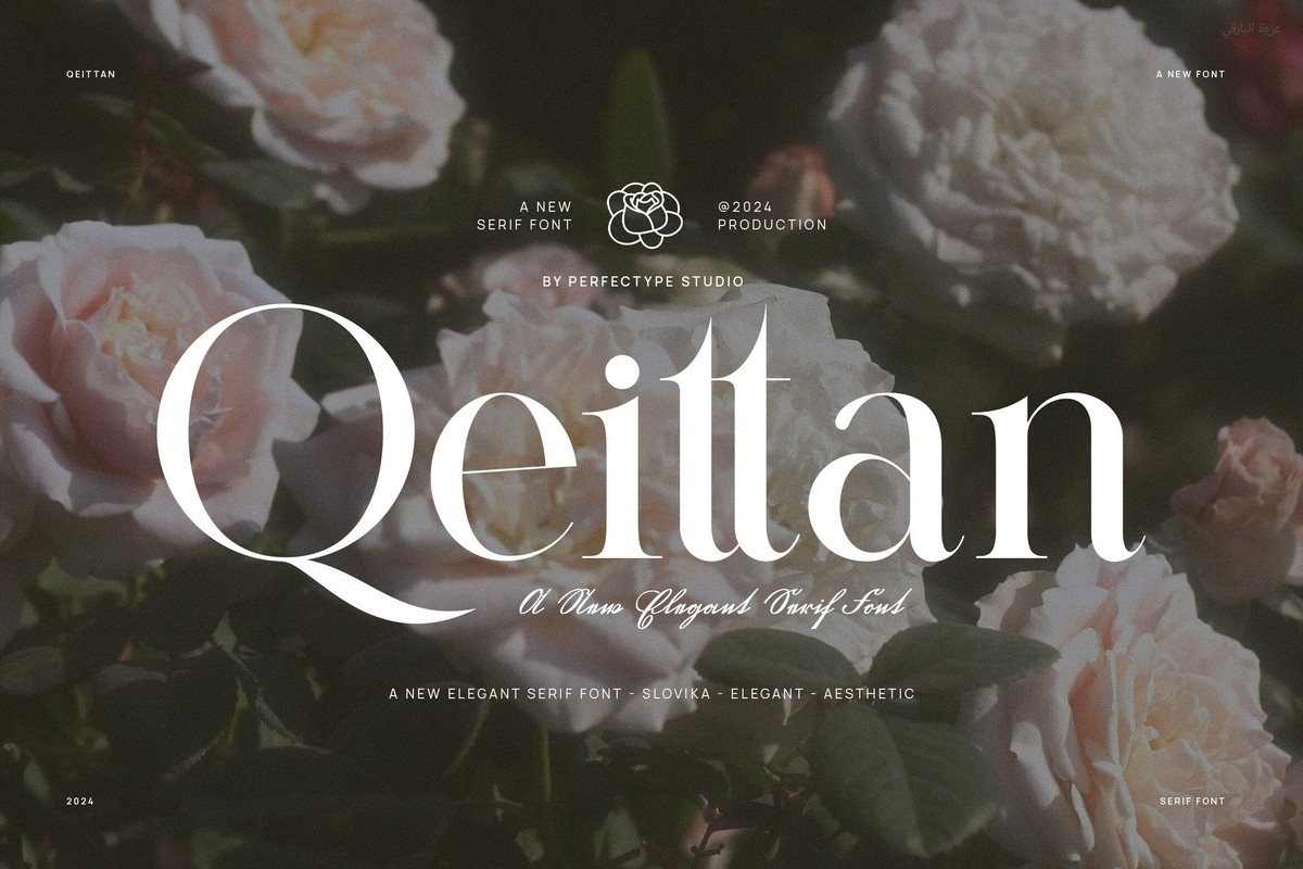 Schriftart Qeittan