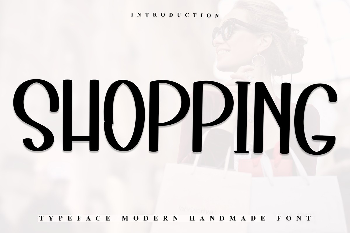 Schriftart Shopping