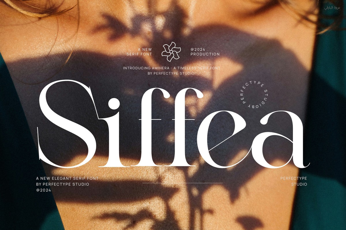 Schriftart Siffea