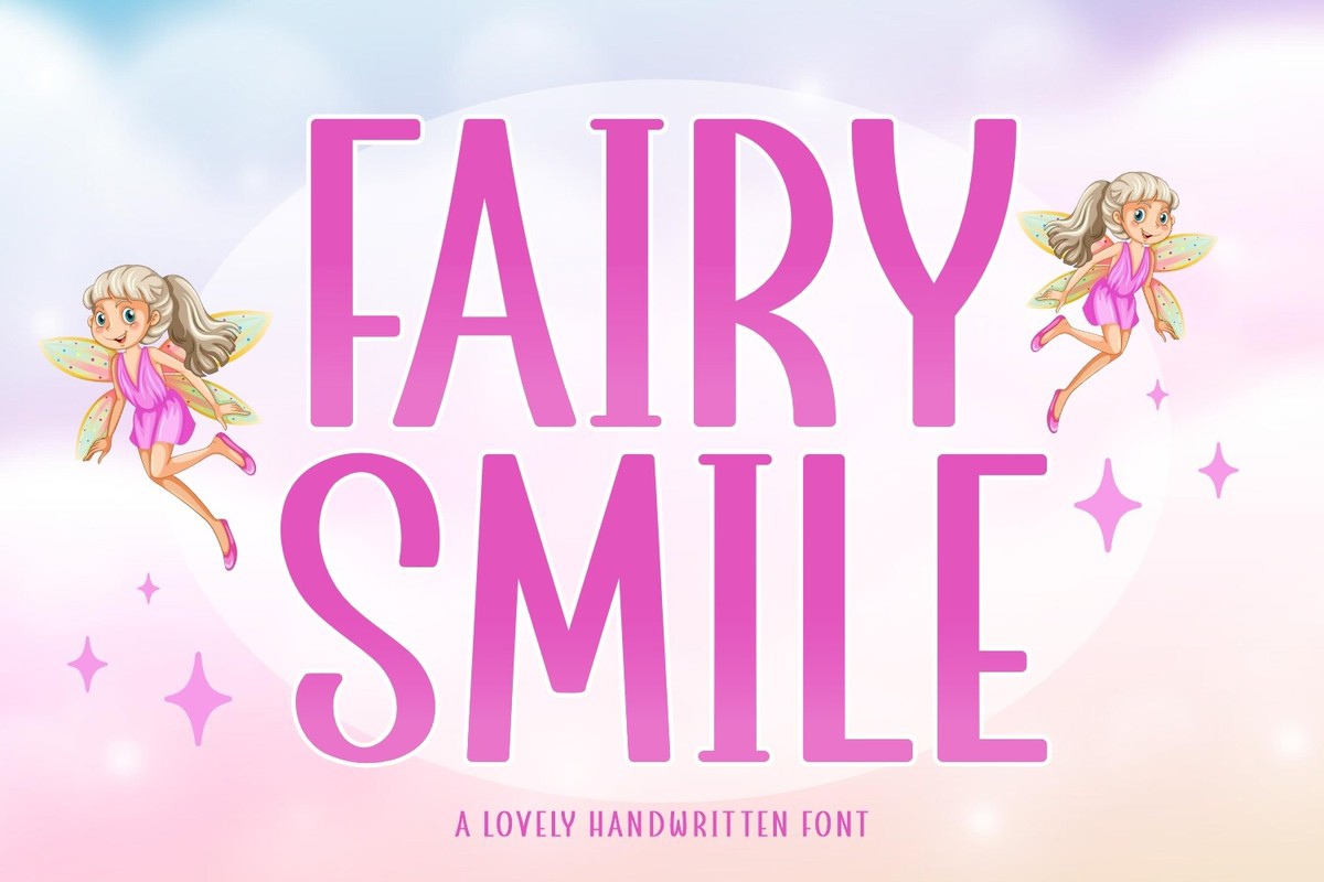 Schriftart Fairy Smile