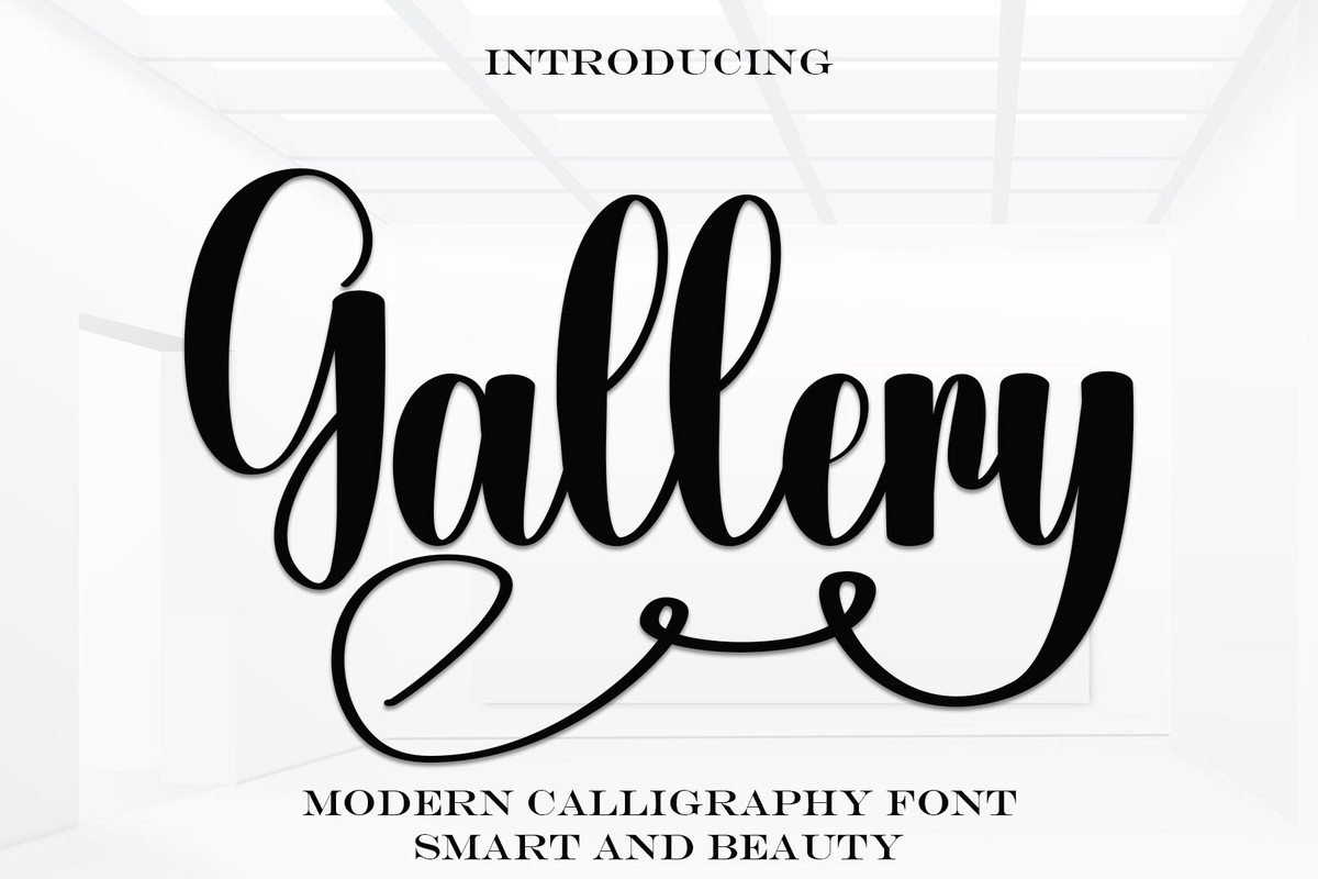 Schriftart Gallery