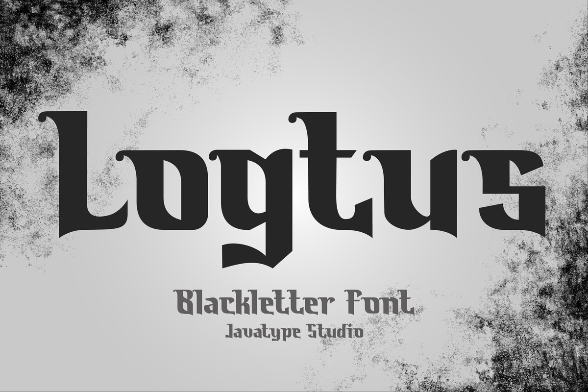 Schriftart Logtus