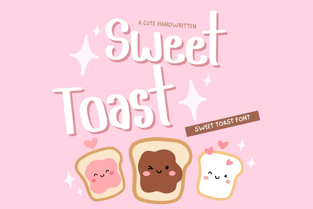 Schriftart Sweet Toast