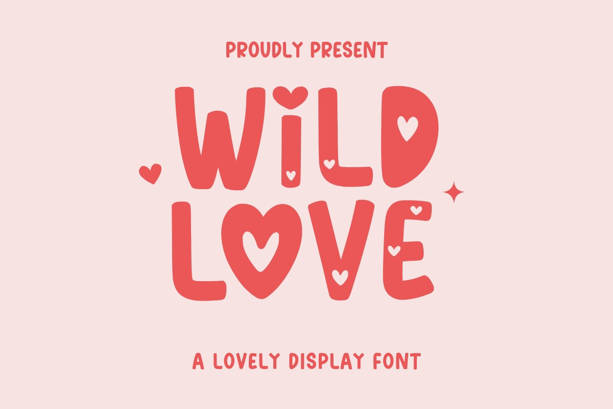 Schriftart Wild Love