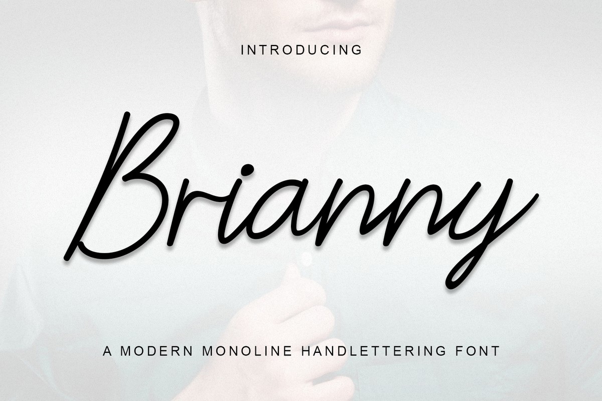 Schriftart Brianny