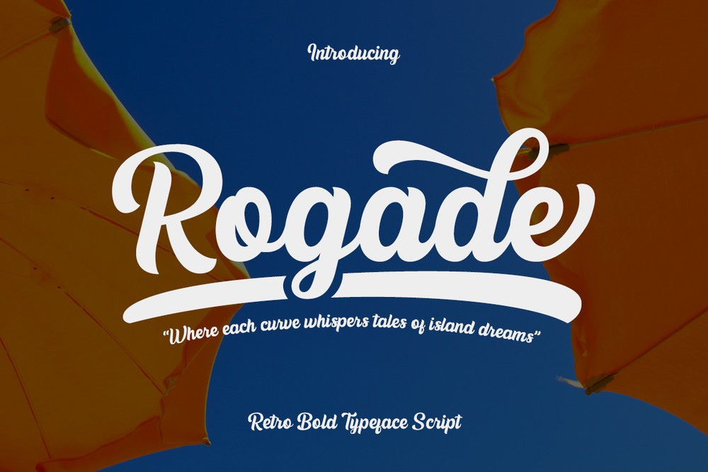 Schriftart CF Rogade