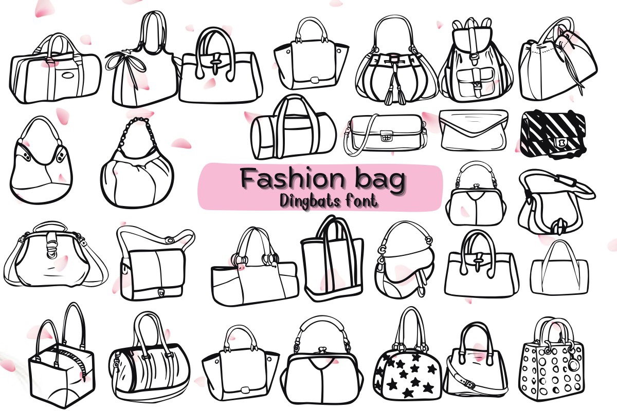 Schriftart Fashion Bag