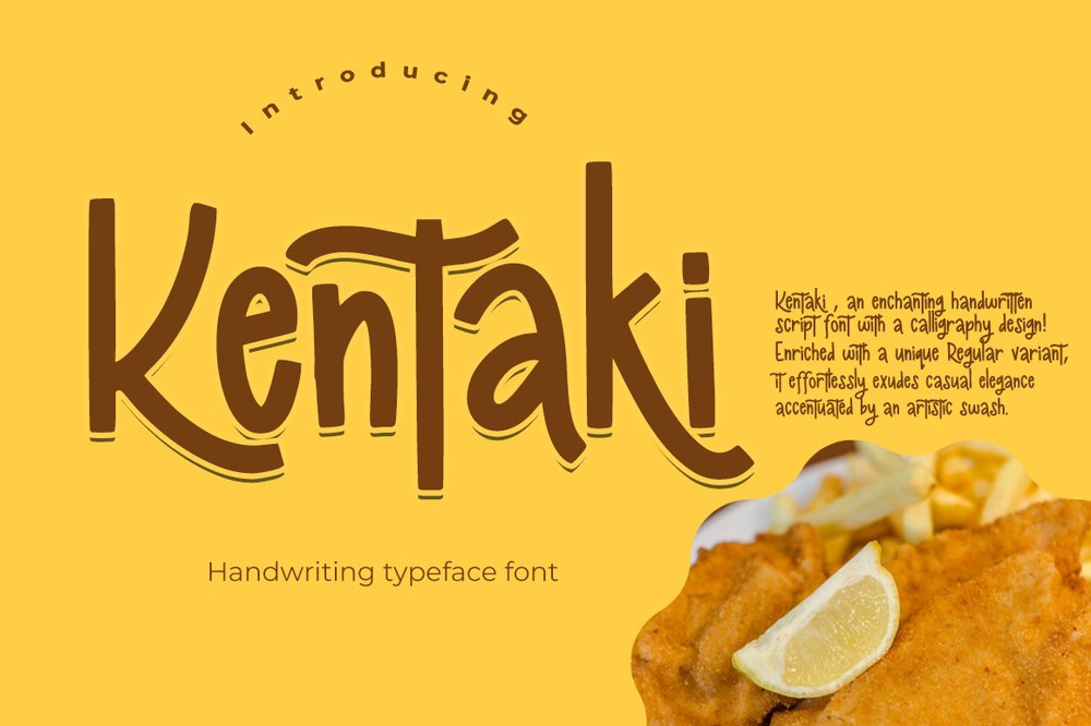 Schriftart Kentaki