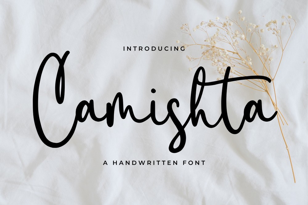 Schriftart Camishta