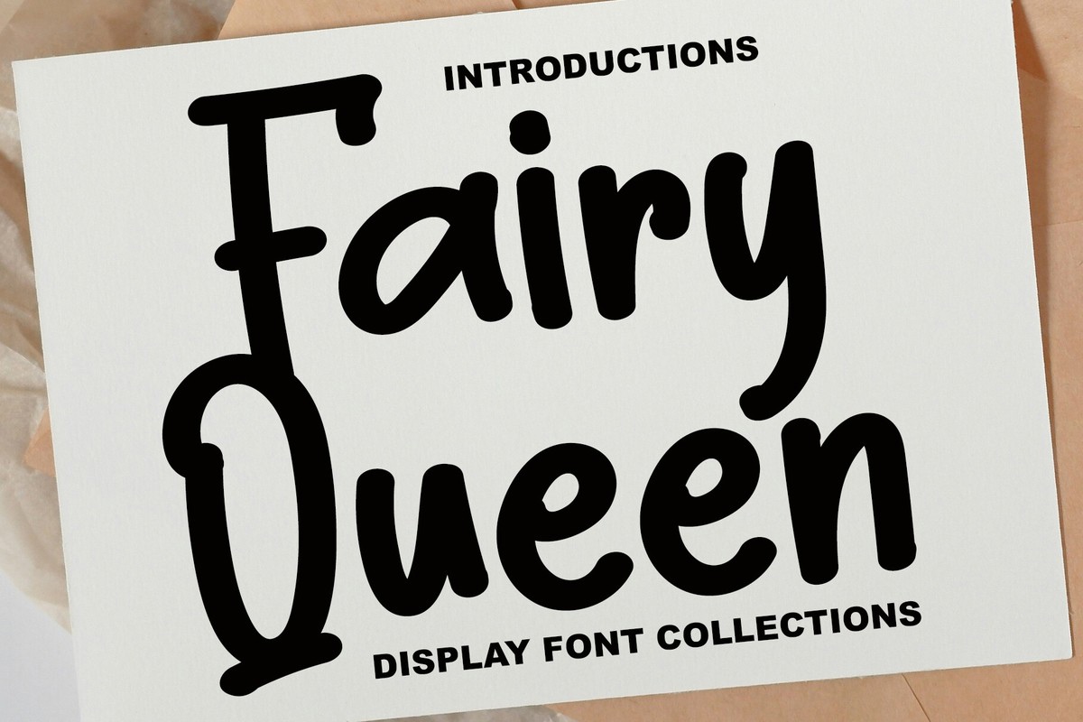 Schriftart Fairy Queen