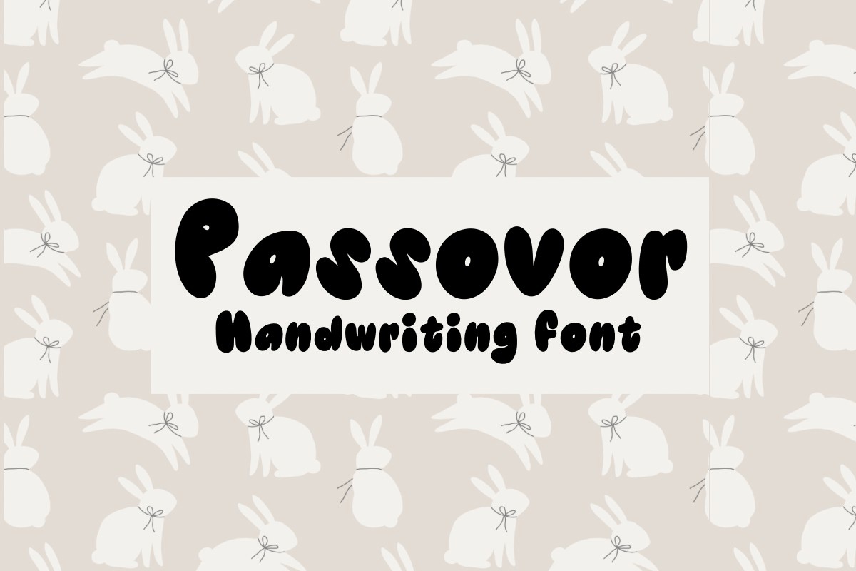 Schriftart Passovor