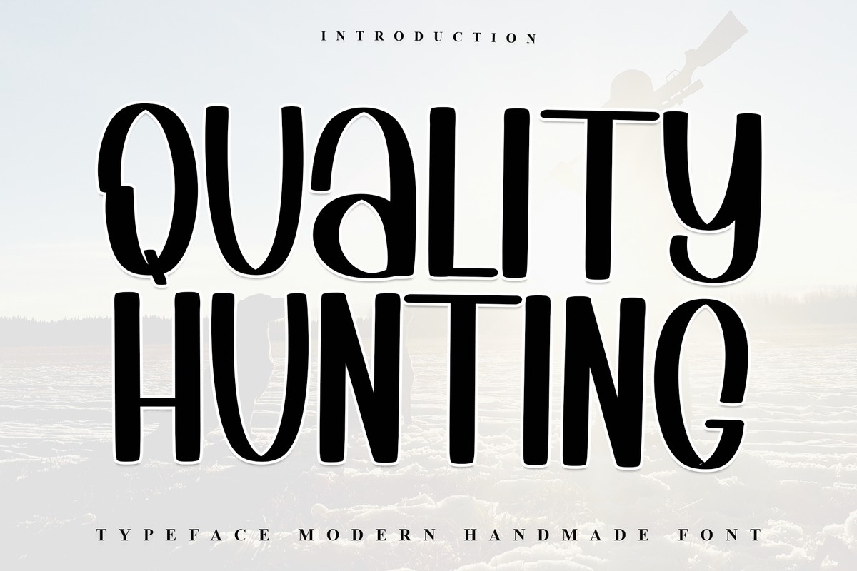 Schriftart Quality Hunting