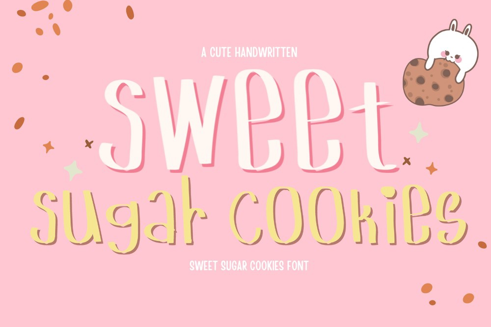 Schriftart Sweet Sugar Cookies