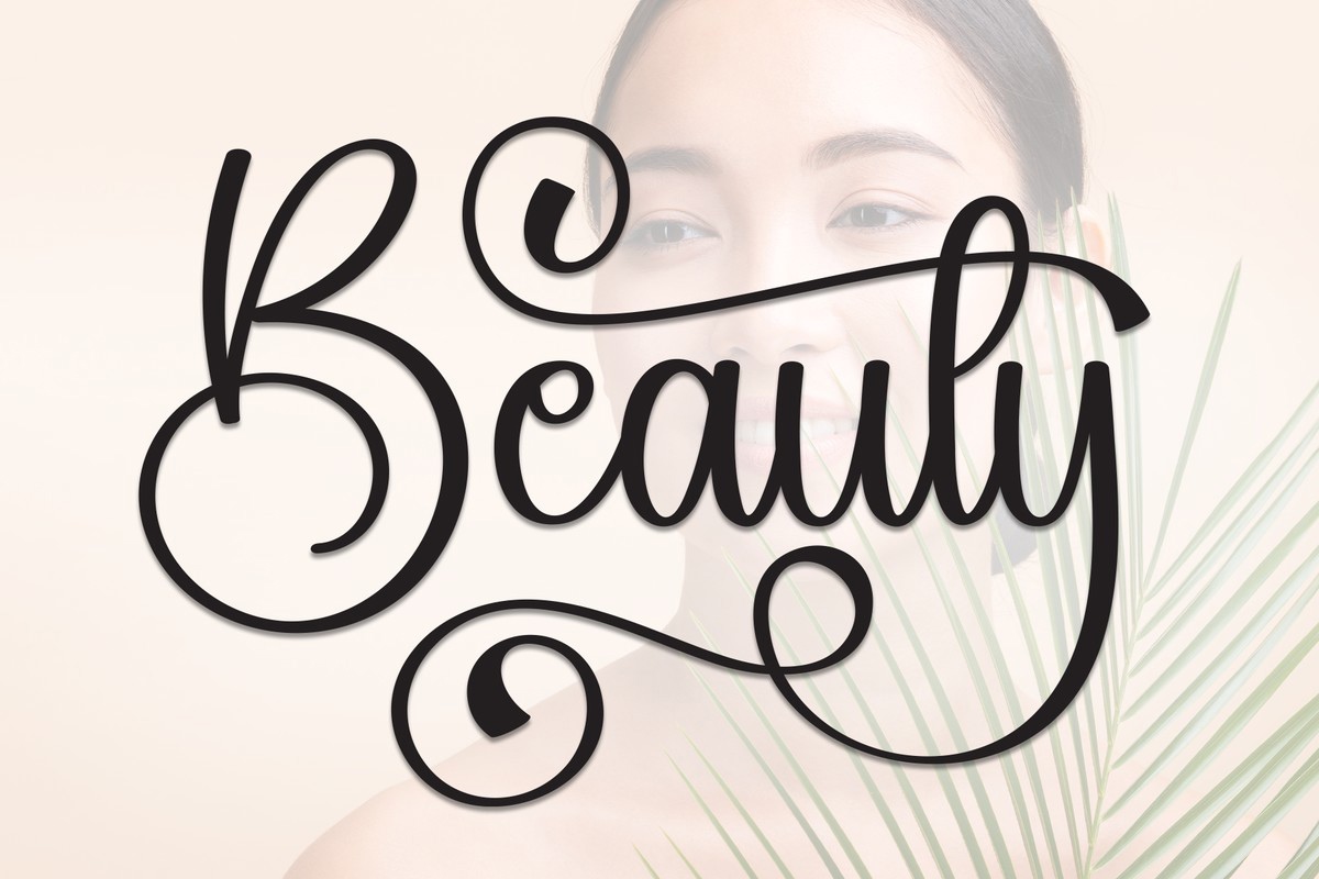 Schriftart Beаuty