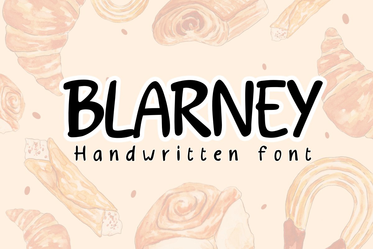 Schriftart Blarney