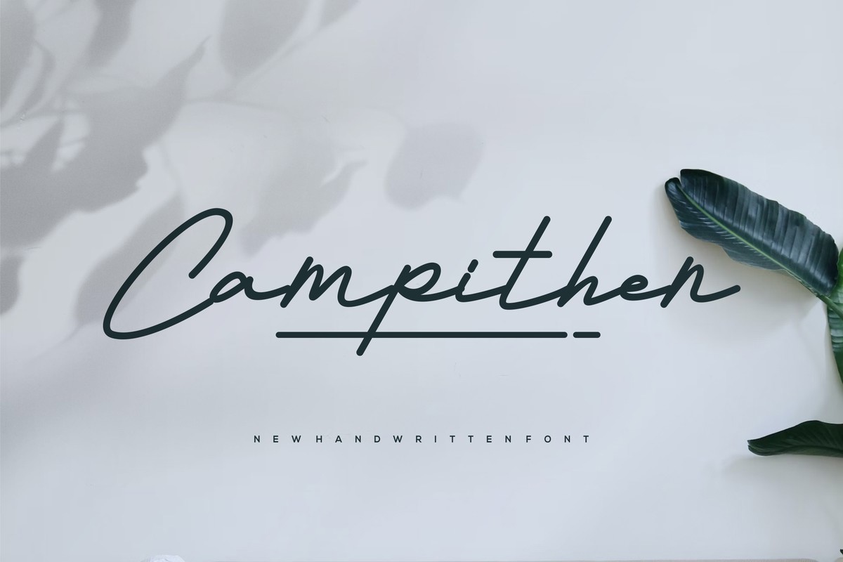 Schriftart Campithen