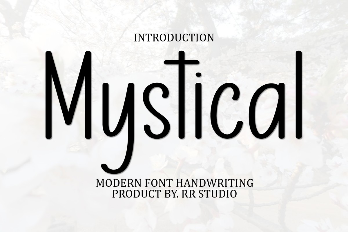 Schriftart Mysticаl