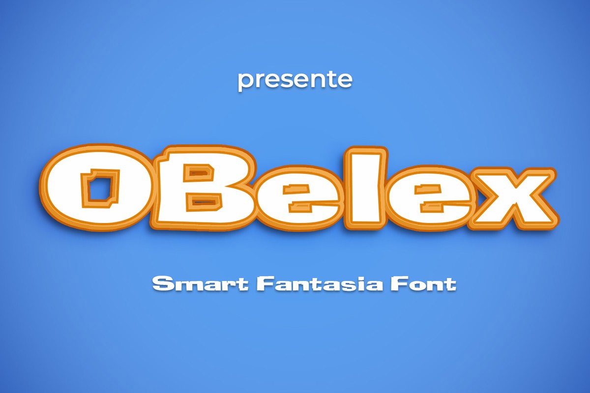 Schriftart OBelex