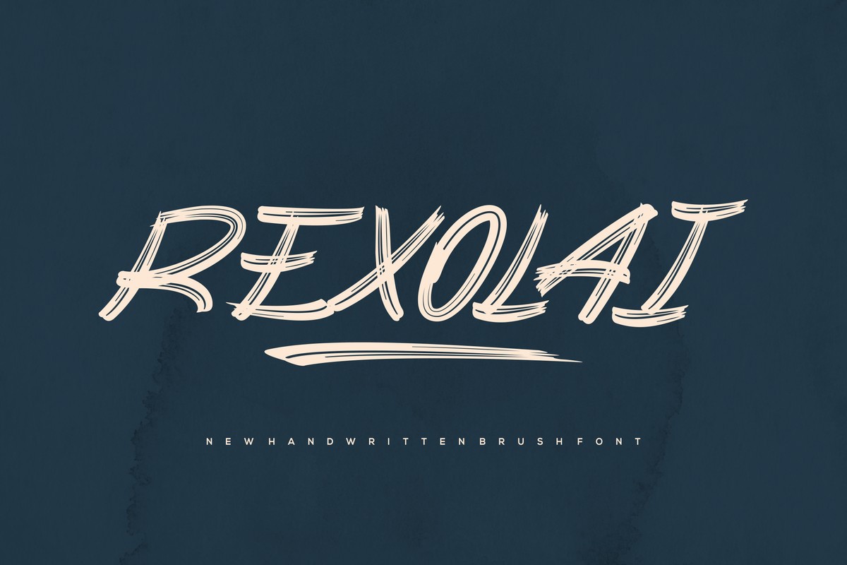 Schriftart Rexolai