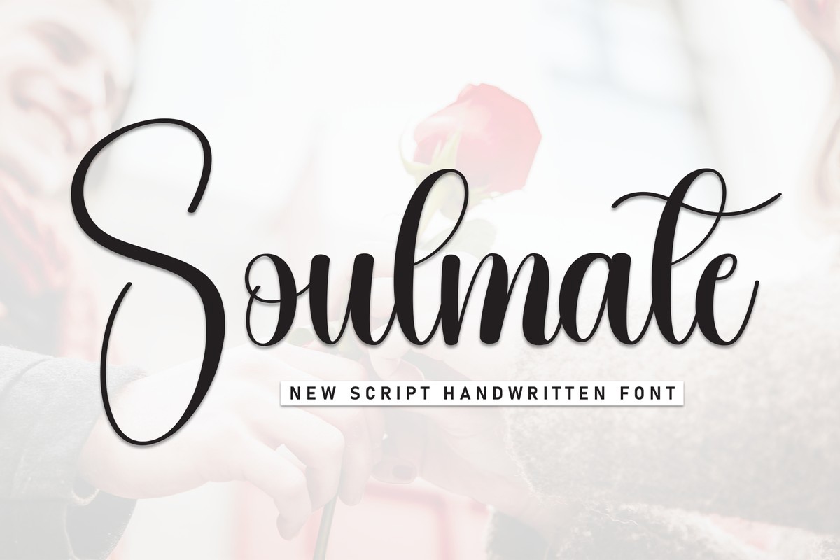 Schriftart Soulmate