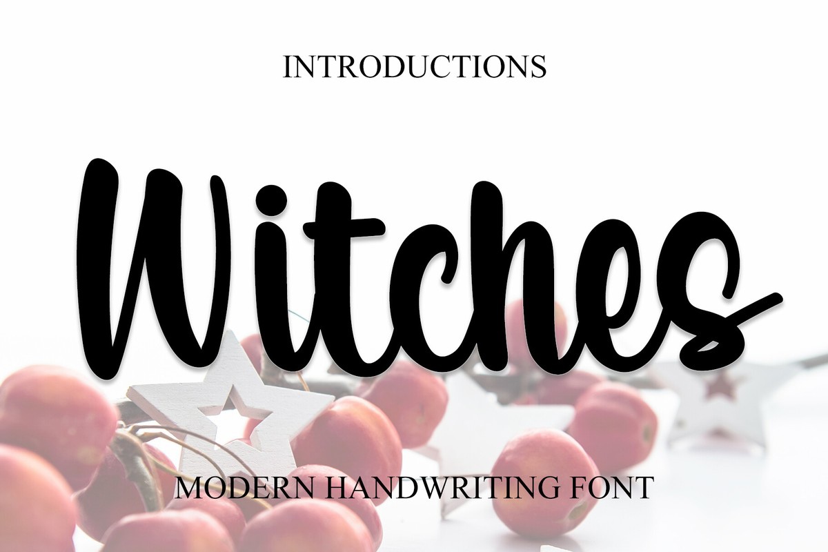 Schriftart Witchеs