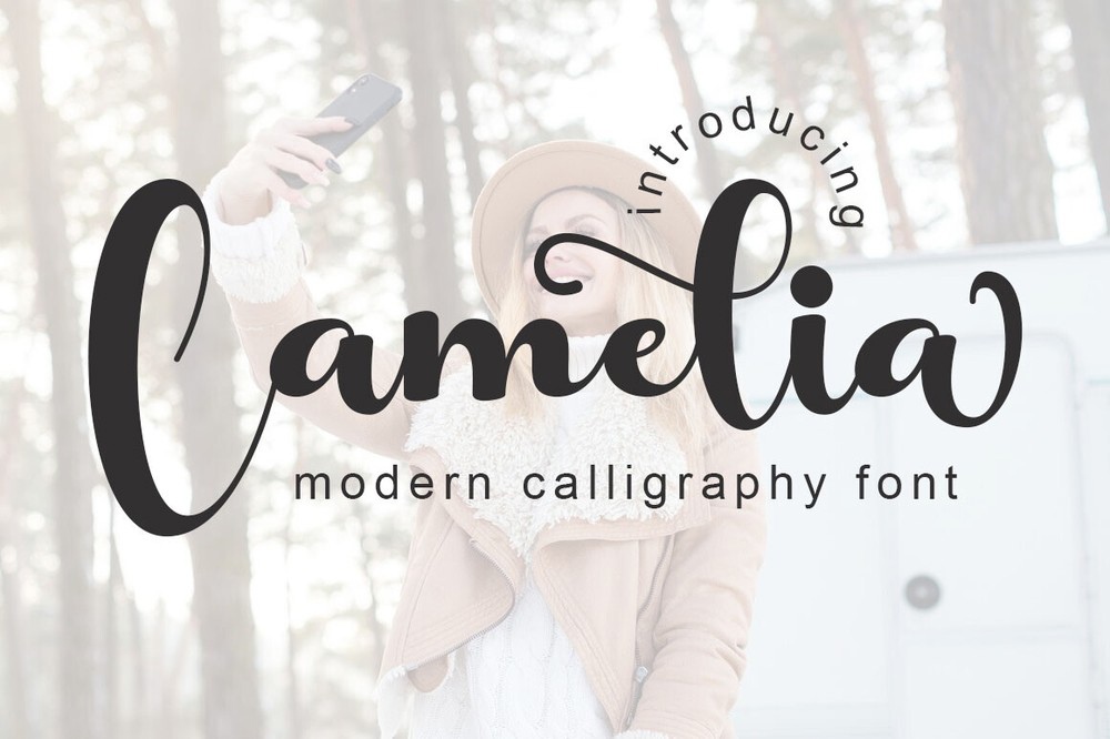 Schriftart Cameliа