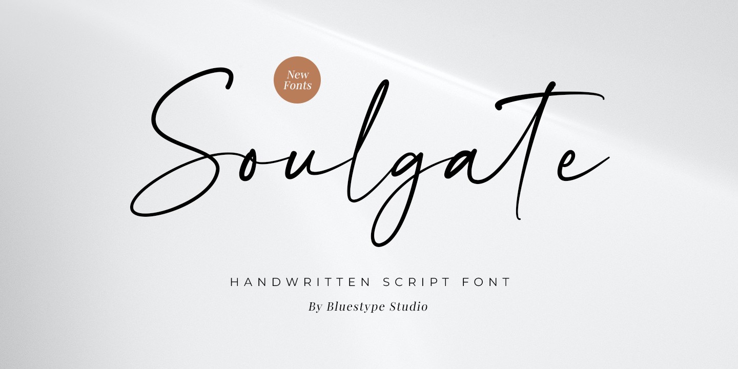 Schriftart Soulgate